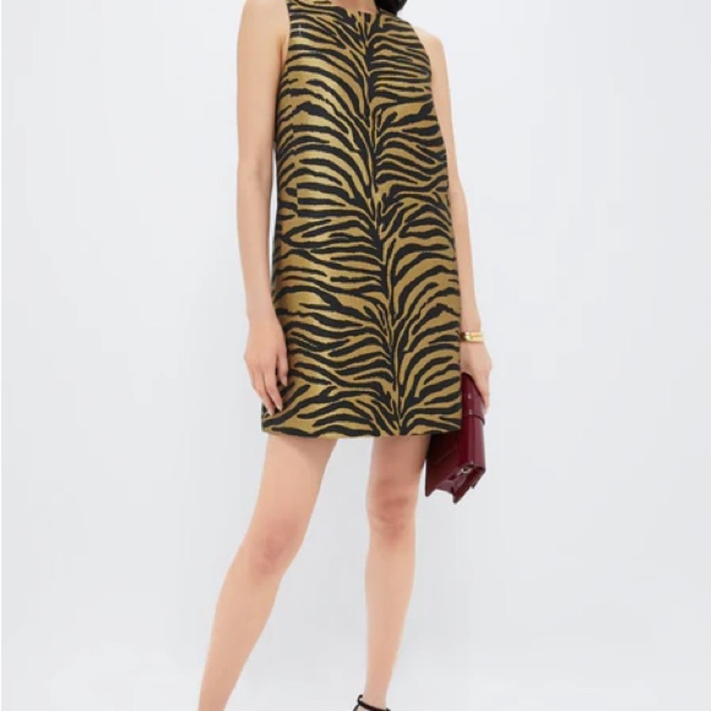 Tiger Jacquard Marlowe Dress